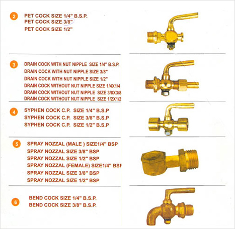 Brass Valves and Cocks